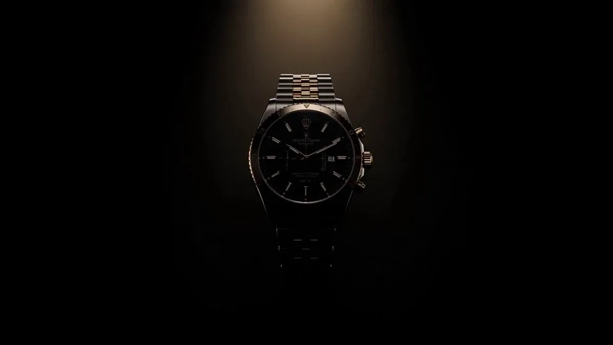 Esempio di annuncio per un orologio di lusso