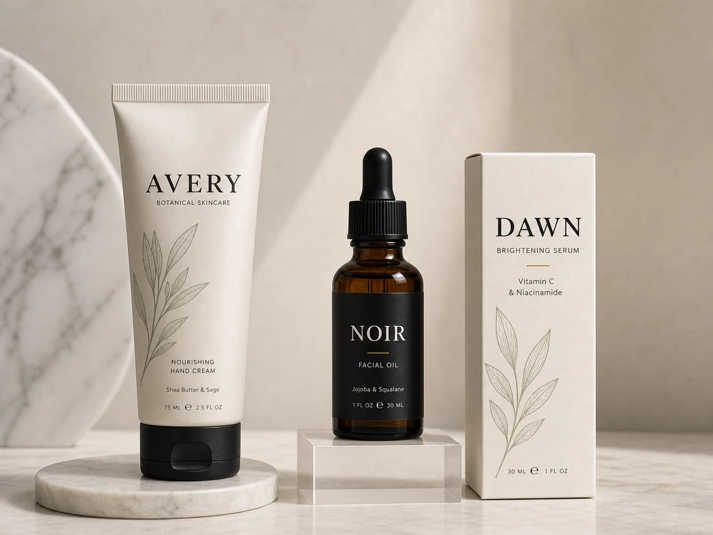Product packaging visual edited from a reference image