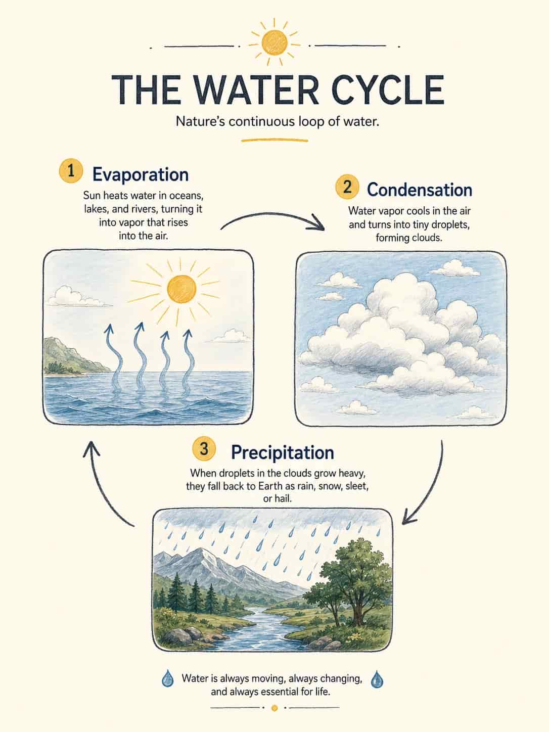 Infographic poster with organized visual sections, created with Video Studio AI