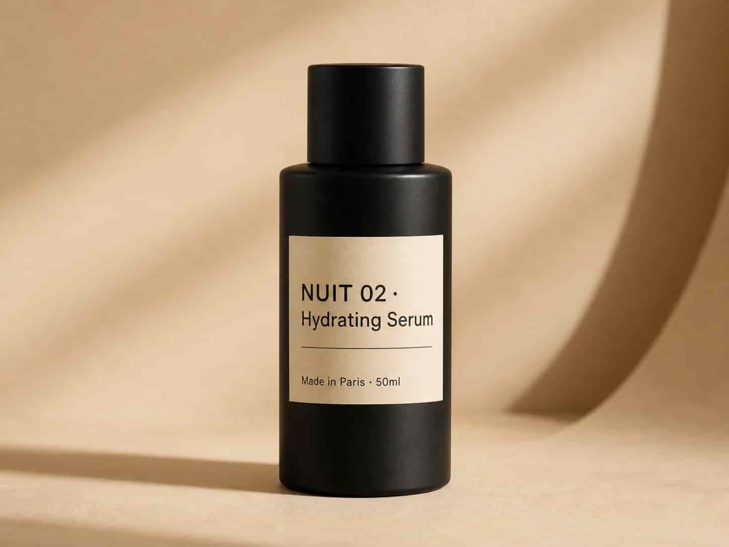 Product packaging set with coordinated labels and boxes, created with Video Studio AI