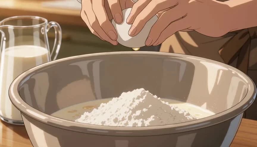 Anime Pancake Cooking Montage Seedance 2.0 video prompt preview