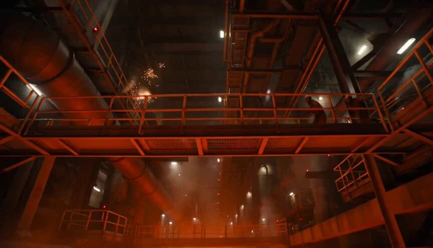Geothermal Plant Escape Action Sequence Seedance 2.0 video prompt preview